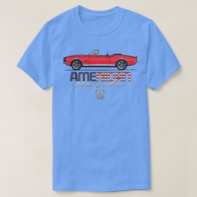 Anpassningsbar röd1 t shirt (Design framsida)