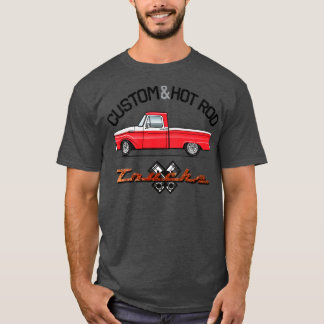 Anpassningsbar Röd och vit T Shirt