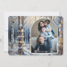 Anpassningsbar Roligt Färgfull Abstrakt Winter Won