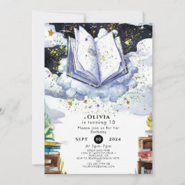 Anpassningsbar Roligt Storybook Birthday Inbjudningar