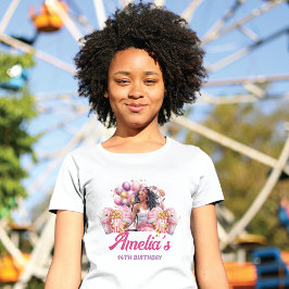 Anpassningsbar Rollercoaster Party African America T Shirt