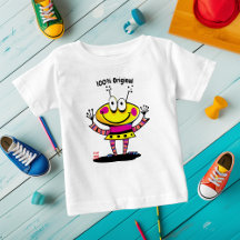 Anpassningsbar Rollig Alien Barn T-Shirt