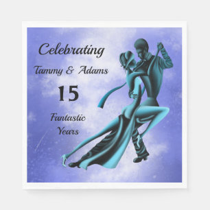 Anpassningsbar Romantic par Dance Tango Pappersservett