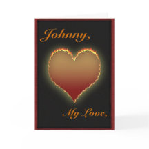 Anpassningsbar Romantik Heart Valentine Day Card