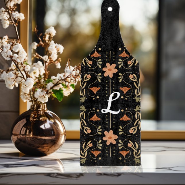 Anpassningsbar Rosa Blommigt Folk Art charcuterie (Skapare uppladdad)