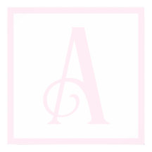 Anpassningsbar Rosa Brev A Monogram Retro Nursery