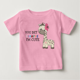 Anpassningsbar Rosa Girl Baby T-Shirts