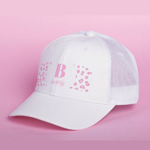 Anpassningsbar Rosa Girl Girl Truckerkeps