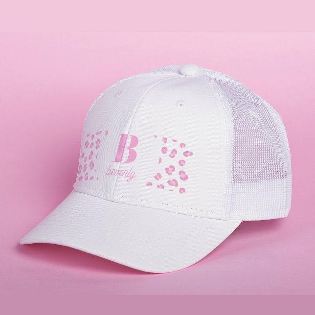 Anpassningsbar Rosa Girl Girl Truckerkeps (Skapare uppladdad)
