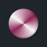 Anpassningsbar Rosa Lila Färg Elegant tom mall Magnet<br><div class="desc">Anpassningsbar Rosa Lila Färg Elegant Blank Template Classic Round Magnet.</div>