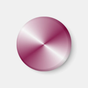 Anpassningsbar Rosa Lila Färg Elegant tom mall Magnet