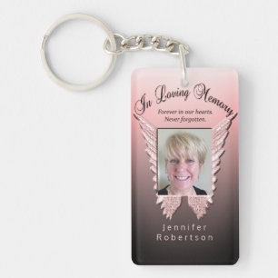 Anpassningsbar Rosa Memorial Angel Vingar Lägg ti