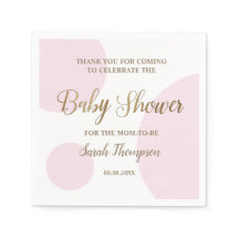 Anpassningsbar rosa och vit dusch i flicka