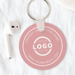 Anpassningsbar Rosa Promotional Business Logotyp B Nyckelring<br><div class="desc">Anpassa enkelt detta underlägg med din egen företagsbild eller logotyp eller anpassningsbar. Du kan ändra bakgrunden till färg så att den stämmer överens med din logotyp eller ditt företags färger. Nyckelkedjor som är märkta med anpassningsbarna och som har din logotyp är användbara och lätta att ge kunder och anställda, samtidigt...</div>