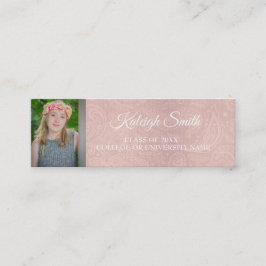 Anpassningsbar Rosa Snöre Photo Studenten Infoga N