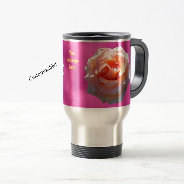 Anpassningsbar Rose Blush Resemugg (Skapare uppladdad)