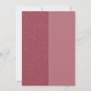 Anpassningsbar roséguld delad kortinbjudan inbjudningar