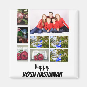 Anpassningsbar Rosh Hashanah 8 Photo Collage Magnet
