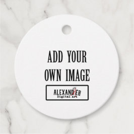 Anpassningsbar Round Gift och Gåvor Etiketter