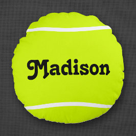Anpassningsbar Round Tennis Boll Pillow for Tennis Rund Kudde