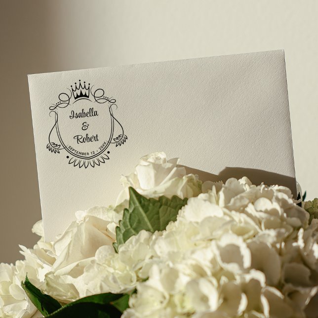 Anpassningsbar Royal Bröllop Stämpel (Skapare uppladdad)