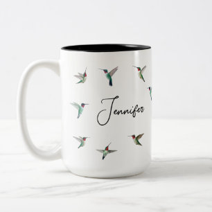 Anpassningsbar Ruby-throated Hummingbird Mugg