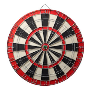 Anpassningsbar Rustic Dartboard Darttavla