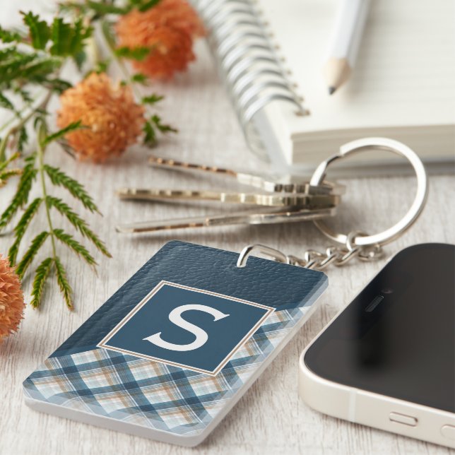 Anpassningsbar Rustic Mörk blått Brown Rand Play M (Högra Framsidan)