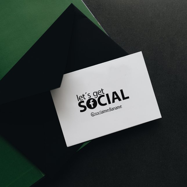 Anpassningsbar så hämtar vi social på Facebook Stämpel (Skapare uppladdad)