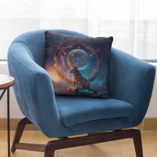 Anpassningsbar Sagittarius Zodiac Fantasy Sol Sign Kudde