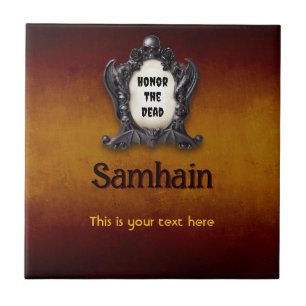 Anpassningsbar Samhain Keramisk Platta Kakelplatta