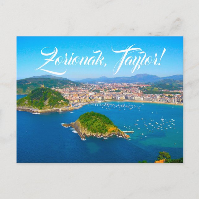 Anpassningsbar, San Sebastian, Donostia, Euskadi,  Vykort (Framsida)