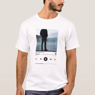 Anpassningsbar Sång Namn Shirt, Anpassningsbar Mus T Shirt