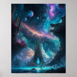 Anpassningsbar Sci-Fi Fantasy Affisch
