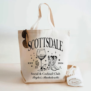 Anpassningsbar Scottsdale Bachelorette Party Bride Tygkasse
