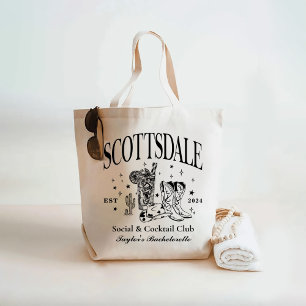 Anpassningsbar Scottsdale Bachelorette Party Bride Tygkasse