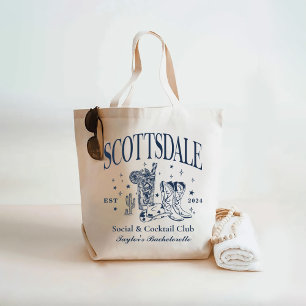 Anpassningsbar Scottsdale Bachelorette Party Bride Tygkasse