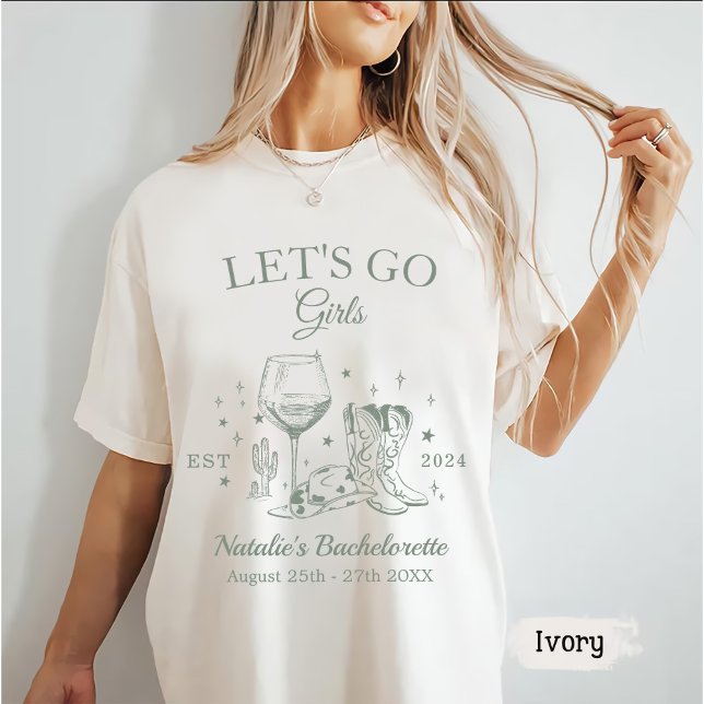 Anpassningsbar Scottsdale Bachelorette Party Låt o T Shirt (Skapare uppladdad)