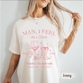 Anpassningsbar Scottsdale Bachelorette Party Man I T Shirt