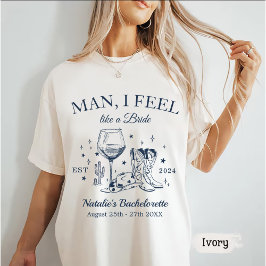Anpassningsbar Scottsdale Bachelorette Party Man j T Shirt