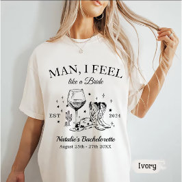 Anpassningsbar Scottsdale Bachelorette Party Manar T Shirt