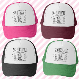 Anpassningsbar Scottsdale Bachelorette Party Socia Keps