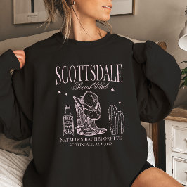 Anpassningsbar Scottsdale Bachelorette Party Socia T Shirt