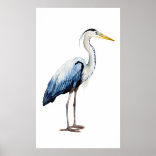 Anpassningsbar Seabird Heron II Poster