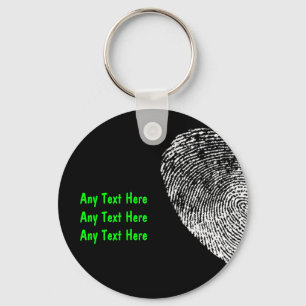 Anpassningsbar Security Nyckelrings Nyckelring