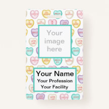 Anpassningsbar Self Kärlek Candy Hearts - White Ba