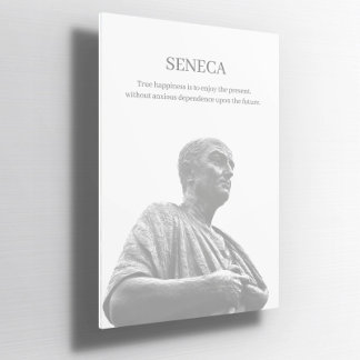 Anpassningsbar Senecas inspirationstecken Poster