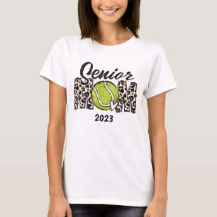 Anpassningsbar Senior Tennis Mamma, Customized Ten T Shirt