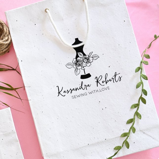 Anpassningsbar Sewing Business, stor Stämpel (Skapare uppladdad)