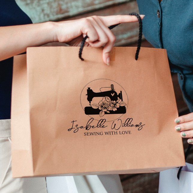 Anpassningsbar Sewing Business, stor Stämpel (Skapare uppladdad)